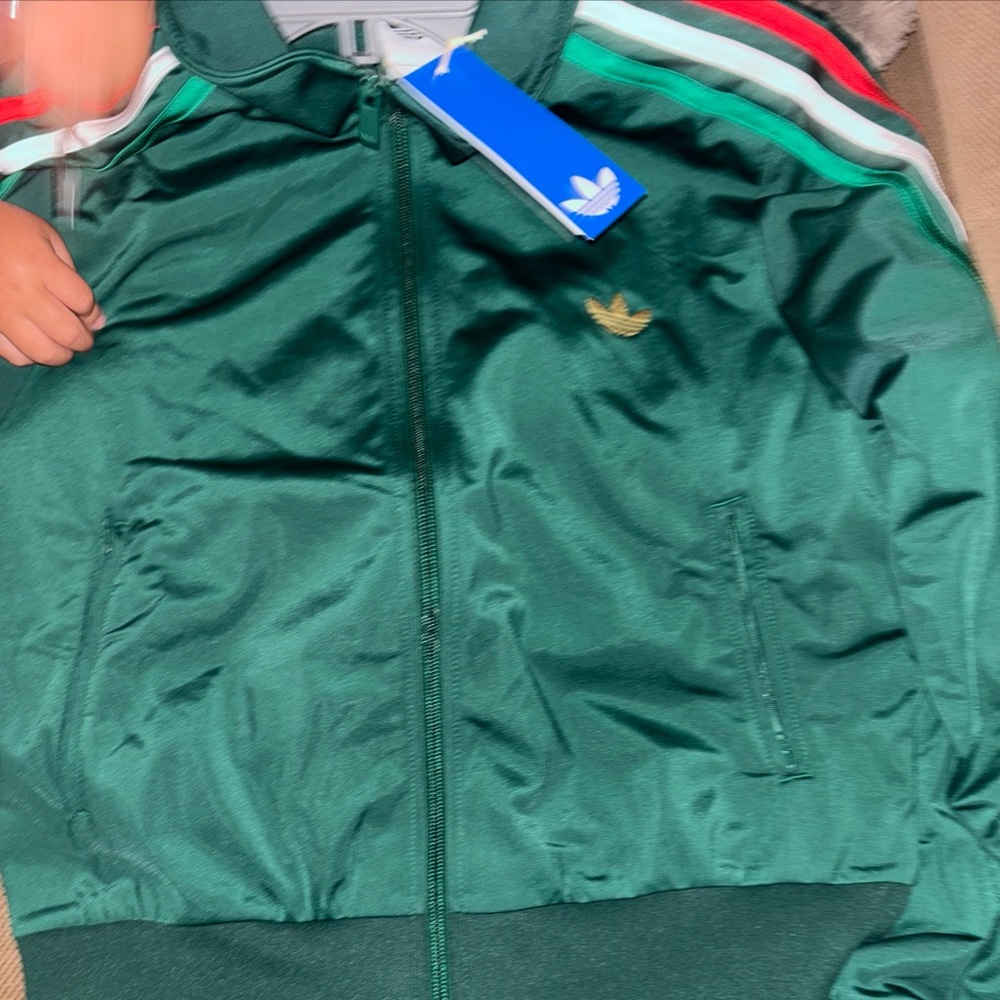 adidas Women's Firebird Classic Track Jacket And Pants Size Large